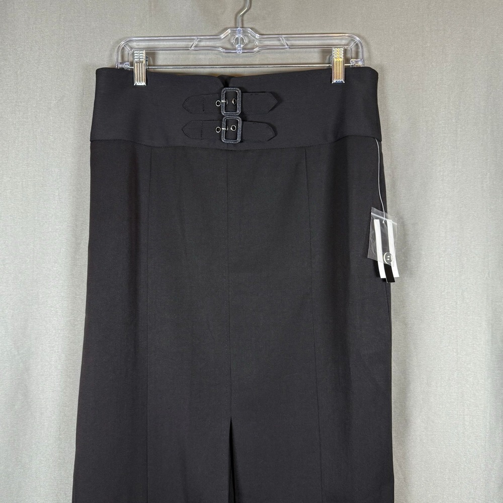 Grace Elements Women's Black Straight Pencil Skirt Rockabilly Pinup Goth 10 - Picture 3 of 9